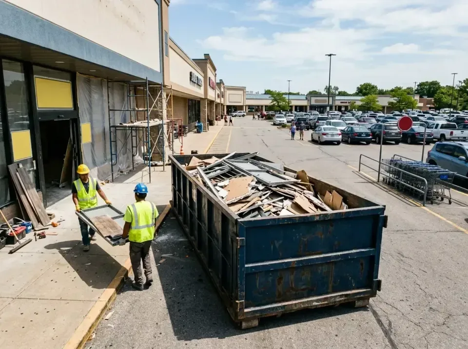 retail-store-renovation-debris-003 — frequently asked questions, Roll-off Dumpster Rentals in Covington, IN
